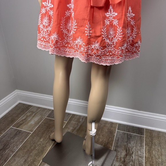 Xtraordinary Dress Sz 11 Coral Flare Tulle Adjustable Straps Padded - Picture 12 of 16